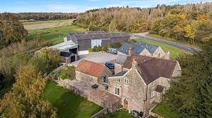 Aerial view of Bearse Farm